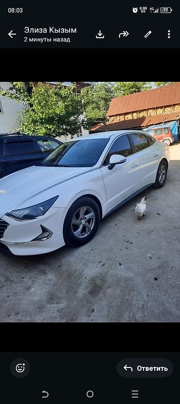 ун басандаткыч: Hyundai Sonata: 2019 г., 2 л, Автомат, Бензин, Седан — 1
