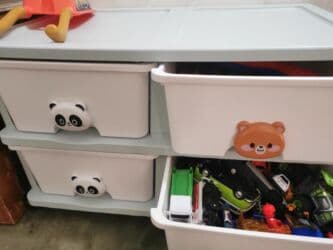 детскую кроватку кроватка к: Детский комод, Б/у, Без пеленального столика, Пластик, цвет - Голубой — 4