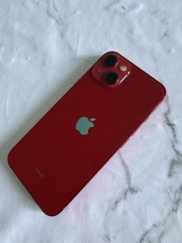 IPhone 13, Б/у, 128 ГБ, Красный, 75 %