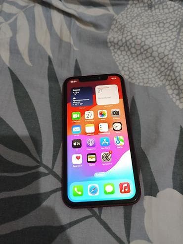 bobo vr: IPhone Xr, Б/у, 64 ГБ, Красный, Чехол, 68 % — 2