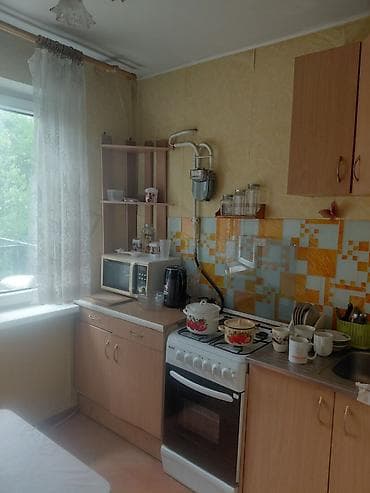 Батирлер: 1 бөлмө, 32 м², 6-мкр 104-серия, 4 кабат, Косметикалык оңдоо — 4