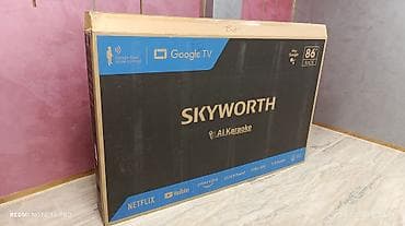 тв 4к: Телевизор. QLED Skyworth 86X75G с экраном 86” обладает качественным — 10