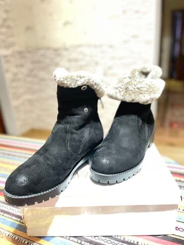 сапоги из натурального меха и кожи: Натуральные замшы с натуральным мехом покупала за 7000содевала один — 7
