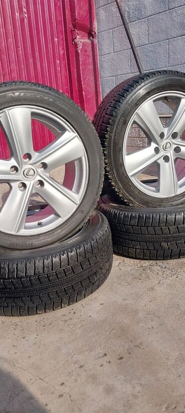 Колеса в сборе 225 / 50 / R 17, Зима, Б/у, Комплект, Легковые, Литые, отверстий - 5