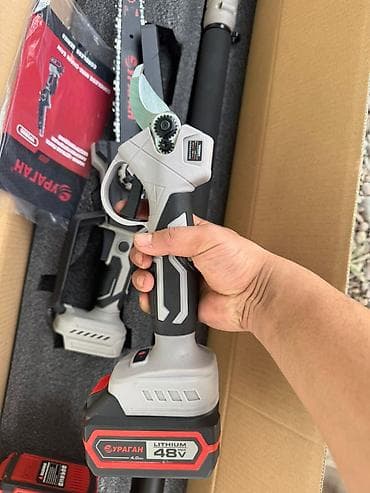 спилы: Аккумуляторный садовый комплект УРАГАН 48V Назначение: - Обрезка и — 6