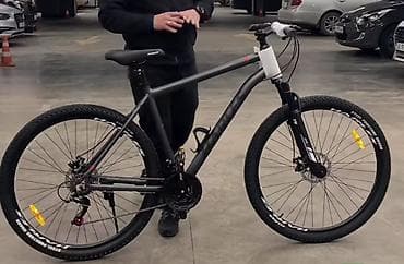 парковый: Горный велосипед 29" - Рама: алюминиевая, классическая геометрия — 1