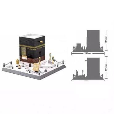 подставка куран: Конструктор «Мечеть Кааба» - Тематика: архитектурная модель святыни в — 3