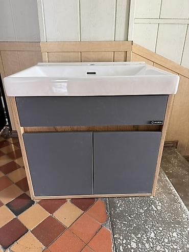 Раковина для ванной, Квадратная форма, Материал: Керамика, Размер: 62 x 46 см at lalafo.kg Раковина для ванной, Квадратная форма, Материал: Керамика, Размер: 62 x 46 см