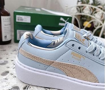 Женская обувь: Кроссовки, 37, Puma, Новый, цвет - Голубой, Самовывоз, Бесплатная доставка, Платная доставка — 2