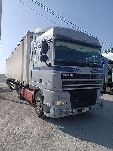 магнум рено: Тягач, DAF, 2004 г., Тентованный — 4