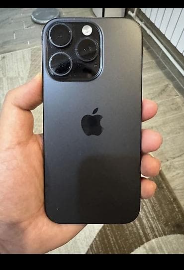 IPhone 15 Pro, Б/у, 256 ГБ, Natural Titanium, Коробка