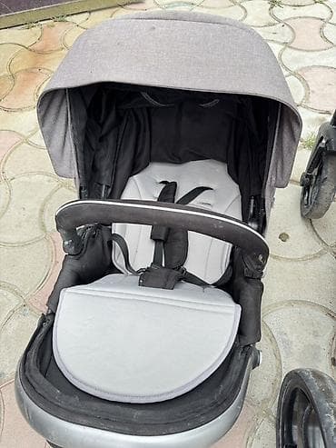 Детская коляска-трансформер PlayTech (надпись на раме) 2 в 1 — 2