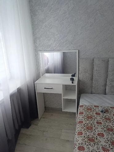 office table: Туалетный столик, Новый, С зеркалом, цвет - Белый, ЛДСП — 5