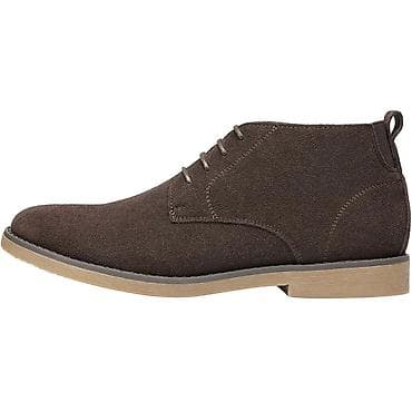 натуральная замша: Мужские замшевые дезерты Bruno Marc New York - Модель: классические — 2