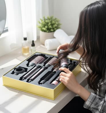 Многофункциональный стайлер для волос с насадками от SOKANY. Совсем