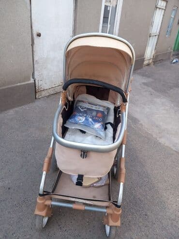 купить детский велосипед с ручкой от 1 года: Коляска, Б/у — 4