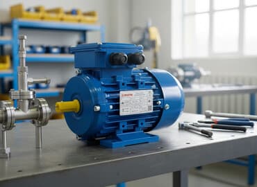 купить оборудование для заправки автокондиционеров: Электродвигатель, Новый, В наличии — 1