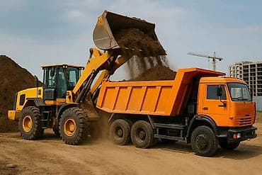 kg grup: Заказать Камаз, Доставка щебня, угля, песка, чернозема, отсев, 20 тонн — 2