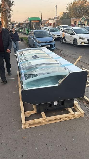 Холодильное оборудование: Морозильный бонет/островная витрина с раздвижными стеклянными — 5