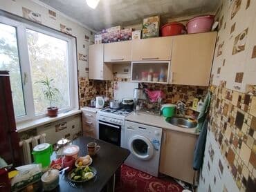 продам квартиру пишпек: 2 комнаты, 46 м², 104 серия, 4 этаж, Евроремонт — 5