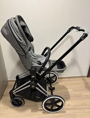 Коляска, Cybex, цвет - Серебристый, Б/у, Самовывоз, Платная доставка