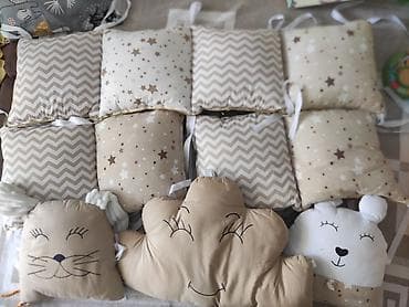 Бортики на детскую кроватку Продаю ботики на детскую кроватку - 11