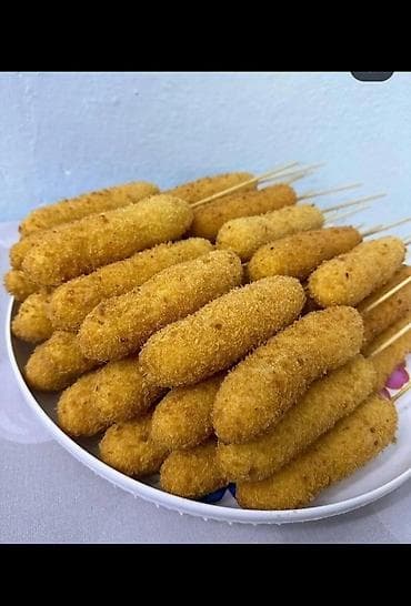 лекарство для животных: Корн Дог халалЬ.
Сосиски жаренные пышные — 2