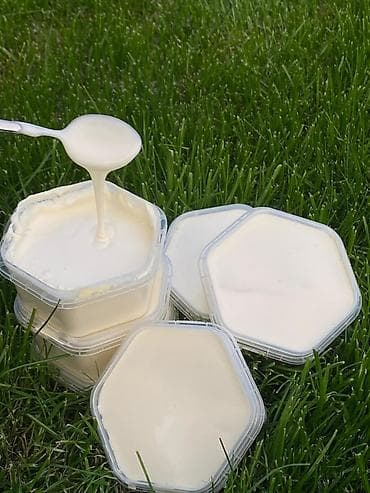 коня: Каймак натуральный Домашние Сливки 52% жирности Натуральные невероятно — 5