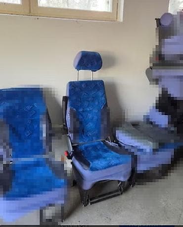 дубль кабина сапок: Автобусное сиденье, Ткань, текстиль, Mercedes-Benz Германия — 4