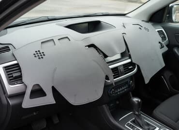 купить багажник на крышу авто в бишкеке: Алькантара Накидка на панель Subaru, цвет - Бежевый, Новый, Самовывоз — 1