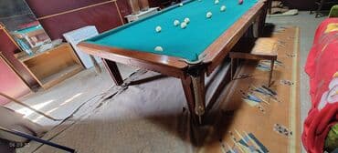 аренда бассейнов: Продаю бильярдный стол размер 3.25*1.95(не китайский,не мрамор)дерево — 4
