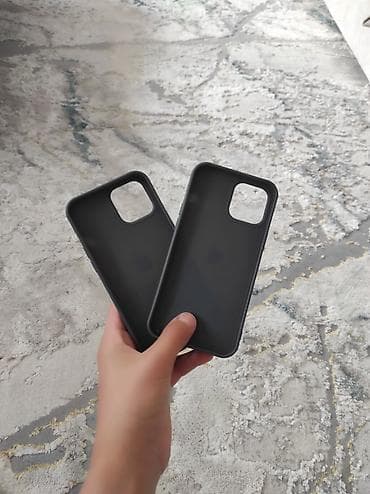 Чехол для iPhone 12 pro max новые,из качественного материала серо