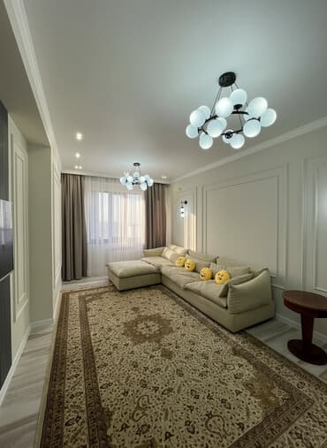 2х комнатная квартира ош: 2 комнаты, Собственник, Без подселения, С мебелью полностью — 1