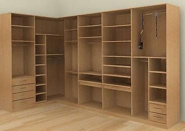 настенные сушилки: Шифоньер, шкаф для одежды, Угловой, ЛДСП — 7