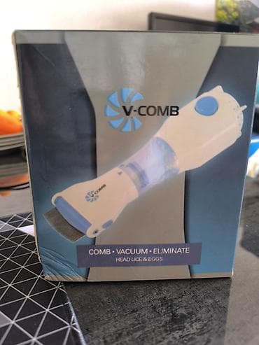 interton gn: V-Comb — электрический гребень‑пылесос для вычесывания и удаления — 1