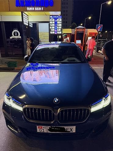BMW 5 series: 2021 г., 4.4 л, Автомат, Бензин, Седан