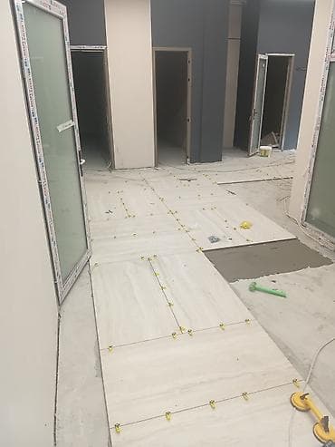 Сыпучие материалы: Профессиональная укладка напольной плитки крупного формата - Кладка — 3