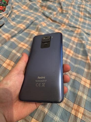 k zoom: Redmi, Redmi Note 9, Б/у, 64 ГБ, цвет - Синий, В рассрочку, 2 SIM — 1