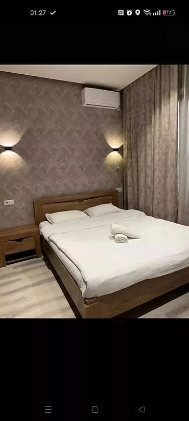 hostel osh: 1 комната, Душевая кабина, Постельное белье, Кондиционер — 2