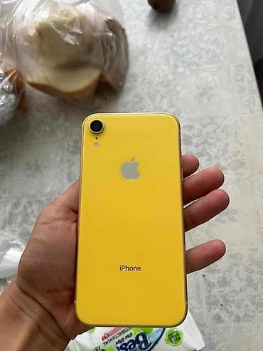 хр айфон: IPhone Xr, Б/у, 128 ГБ, Желтый, Защитное стекло, Чехол, 75 % — 1