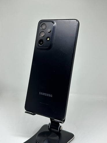 Техника и электроника: Samsung Galaxy A33 5G, Б/у, 128 ГБ, цвет - Черный, 2 SIM — 2