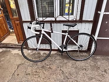 обмотка на фикс: Шоссейный велосипед с легкой стальной рамой и рулем «баран» - Рама — 4