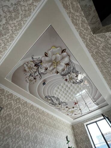 покраска стен водоэмульсионной краской цена бишкек: Натяжной потолок Глянцевое, Матовое, 3D потолки Гарантия, Бесплатная консультация, Бесплатный замер — 4