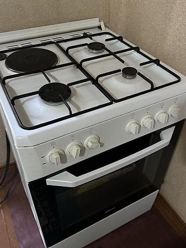 бытовой техники новый: Комбинированная плита, Beko, Б/у, Напольная, Механическая — 2