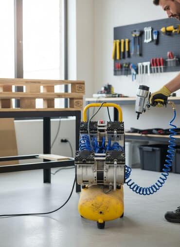 насосы высокого давления: Компрессор Для покраски, Электрический, Поршневой — 1