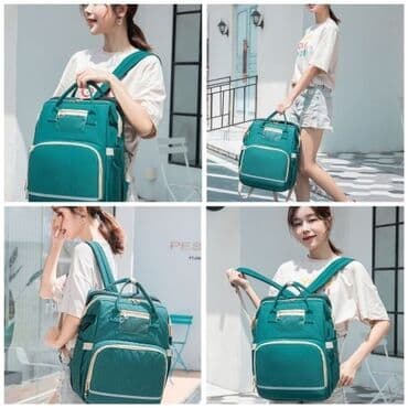 рюгзак для мам: Сумка-рюкзак трансформер для мамы с кроваткой Baby Mom +бесплатная — 4