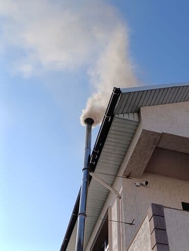 ремонт отопительных котлов: Профессиональная чистка дымохода -Профессиональная чистка контрамарки — 3