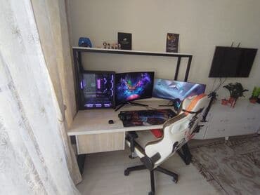 фабрика мебели столы кухонные: Буйрутма эмеректер, Идиштер сакталуучу шкаф, Илгичтер, Витрина, горка — 11