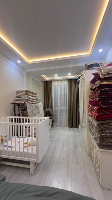 купить квартиру в строящемся доме в бишкеке: 2 комнаты, 50 м², Элитка, 4 этаж, Дизайнерский ремонт — 4