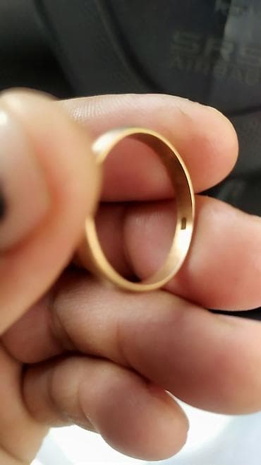 продажа обручальных колец: Кольцо, Обручальное, Унисекс, Без вставки, Б/у — 2